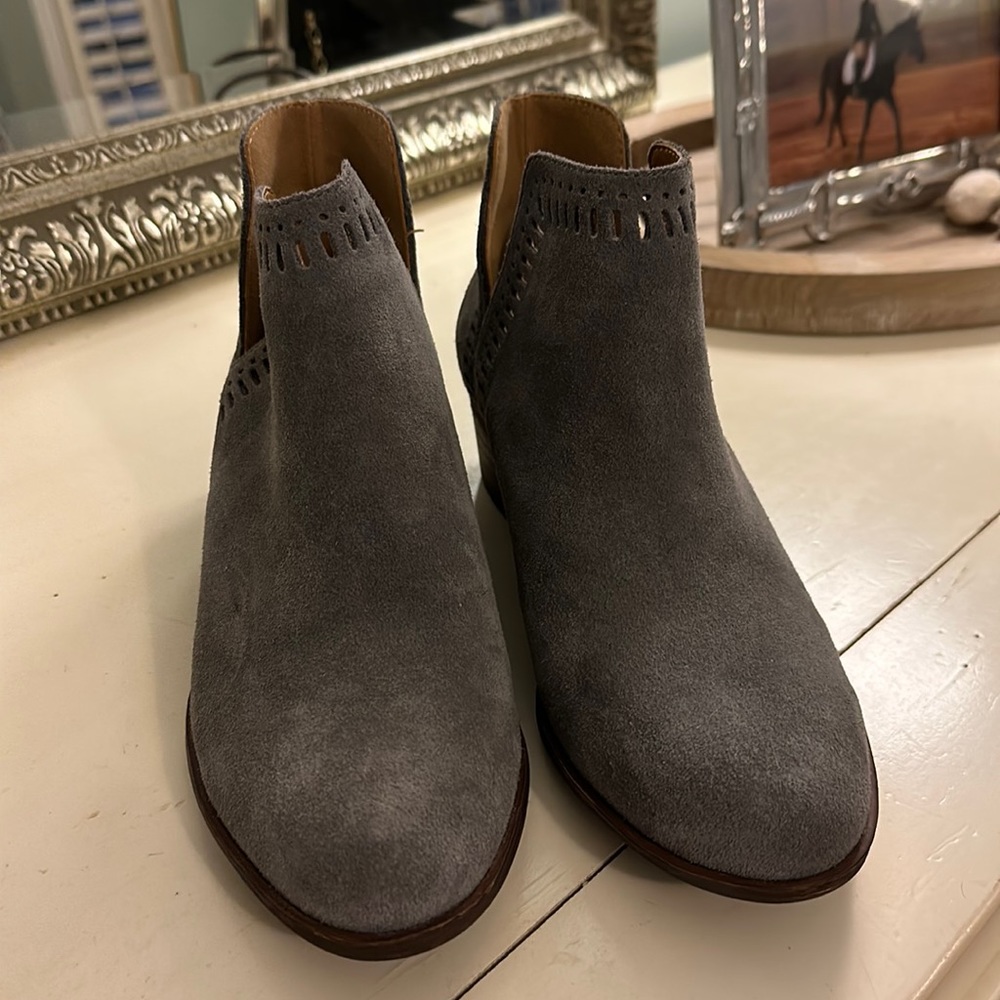 Lucky Brand - Gray booties. Size 7